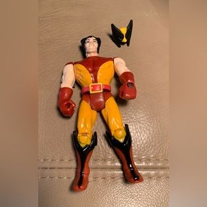 Vintage 1991 Marvel Toybiz Uncanny X-Men Series 1 Wolverine Snap Out Claws/Mask